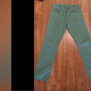 Sold 7 for all mankind light green jeans